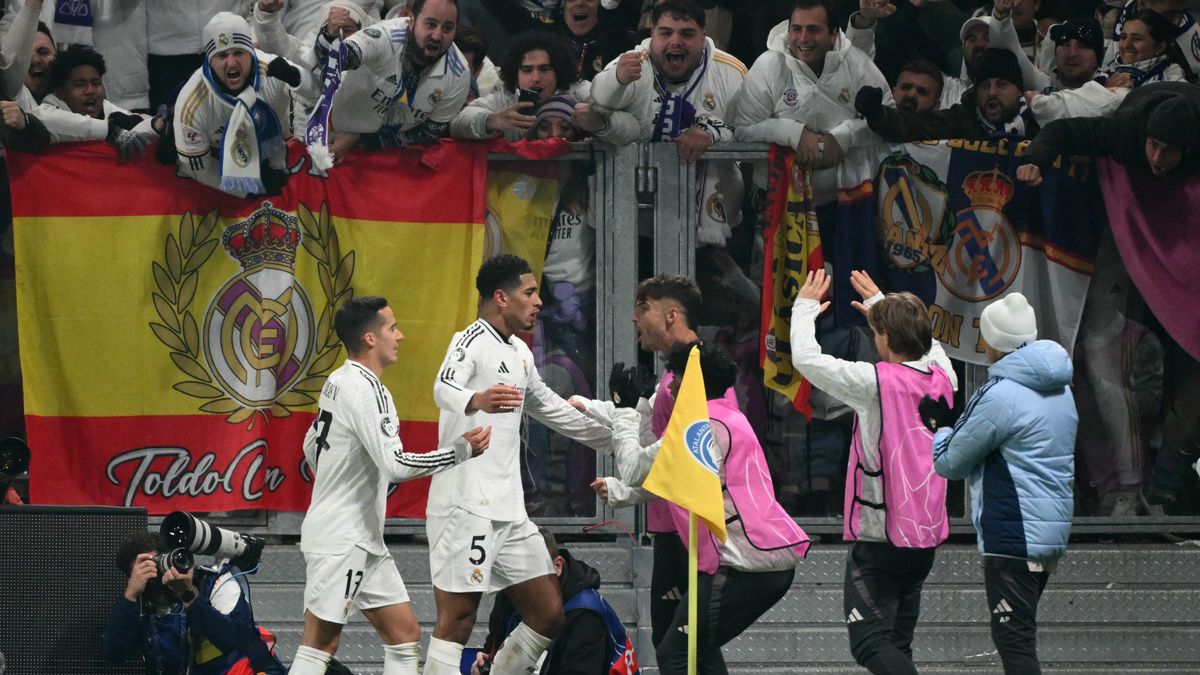 Champions League: El Real Madrid superó al Atalanta en Bérgamo