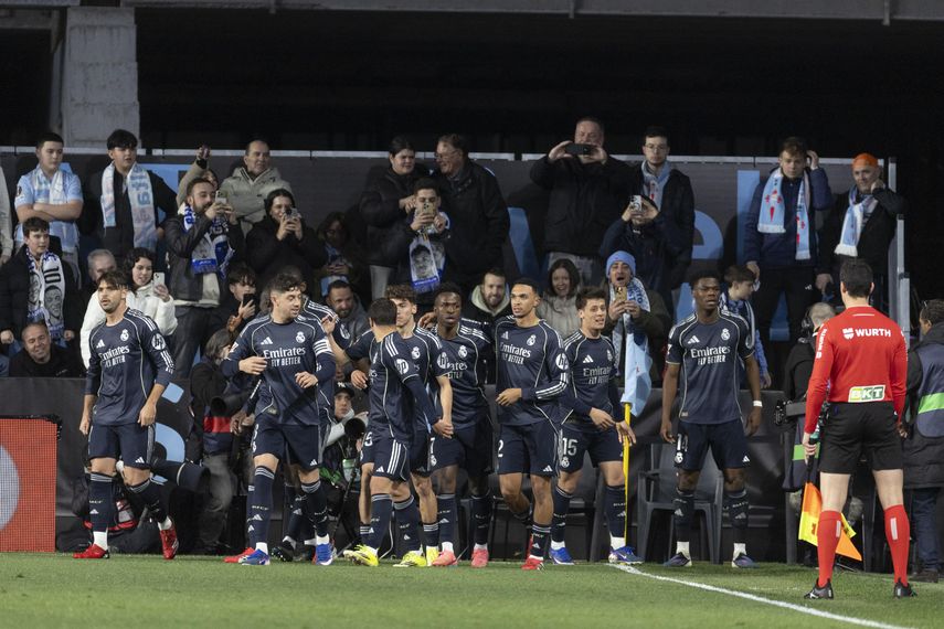 &nbsp;El Real Madrid sufre pero gana al Celta de Vigo con gol de Fede Valverde