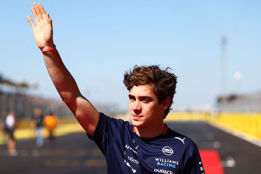 Fórmula 1: Argentino Franco Colapinto colisiona en la clasificación del GP de Las Vegas