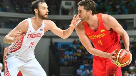 España cae 72-70 ante Croacia en su debut en Río-2016