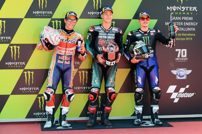 Quartararo logra la pole position del GP de Cataluña de MotoGP