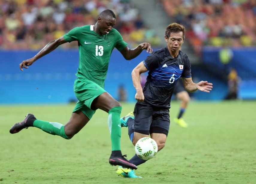 Del avión a la cancha, Nigeria debuta en Río con triunfo