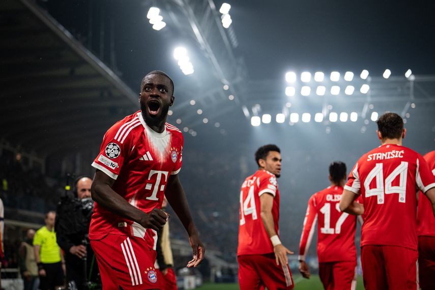 Champions League: El Bayern Múnich goleó al Atalanta en Bérgamo