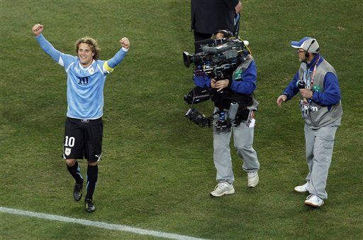 Mundial: Las lágrimas del vestuario uruguayo