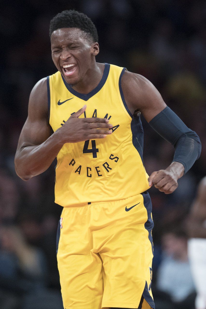 Sabonis y Oladipo llevan a Pacers a triunfo en NY