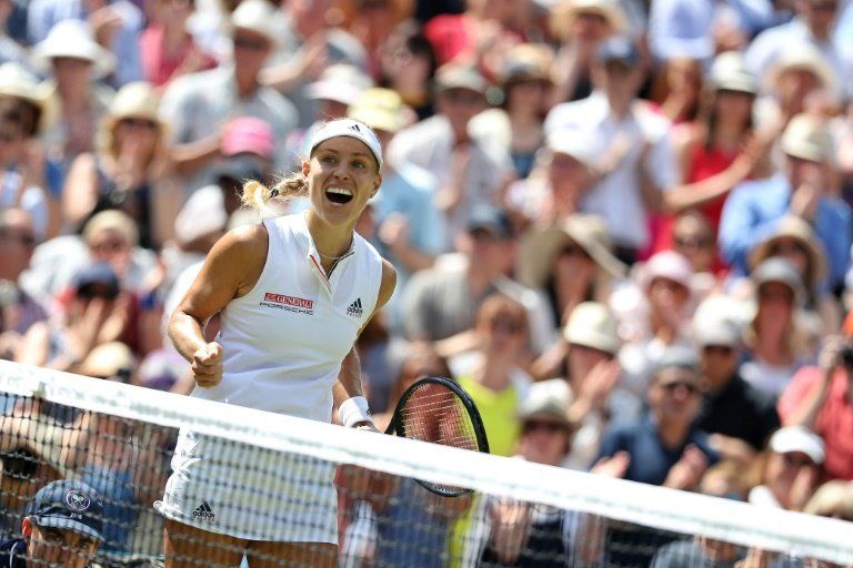 Kerber gana a Ostapenko y jugará la final de Wimbledon