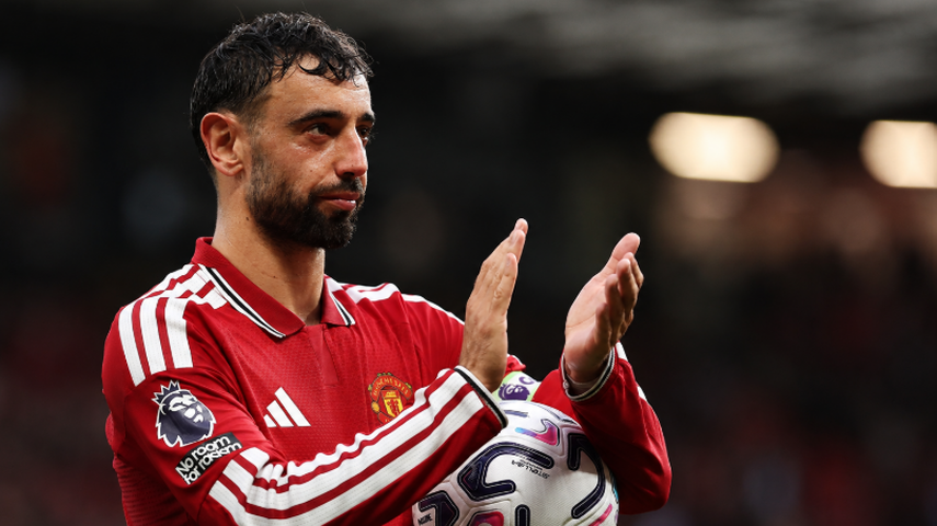 Hat trick de Bruno Fernandes impulsa al Manchester United ante Ipswich&nbsp;