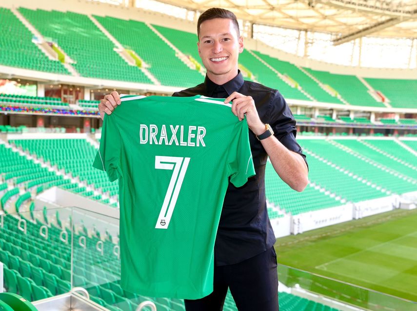 Julian Draxler es anunciado como nuevo jugador del Al-Ahli de Qatar