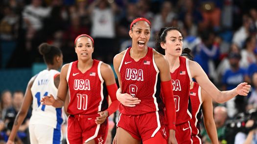 París 2024: Aja Wilson, la estrella estadounidense se llevó el MVP