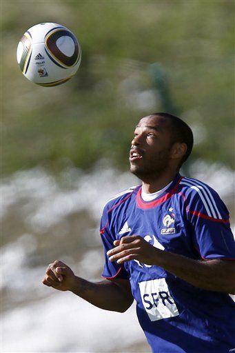 Mundial: Domenech probará a Henry y Gallas contra Costa Rica