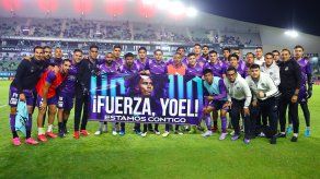 ¡Fuerza, Yoel, Estamos contigo!: La pancarta de Mazatlán en apoyo a Édgar Yoel Bárcenas