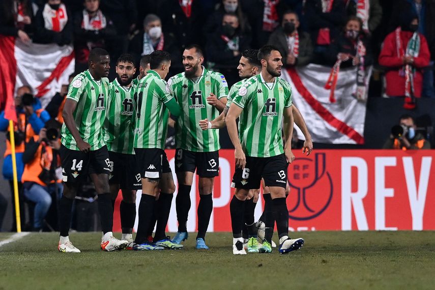 El Betis con ventaja en semifinales de Copa del Rey