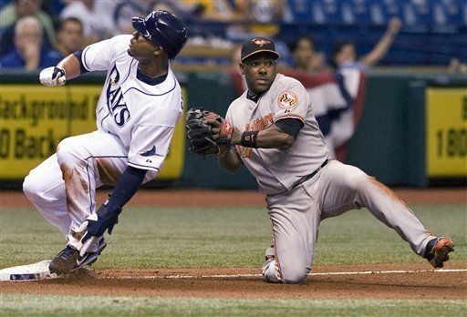 MLB: Rays 4, Orioles 3; Longoria produce tres carreras