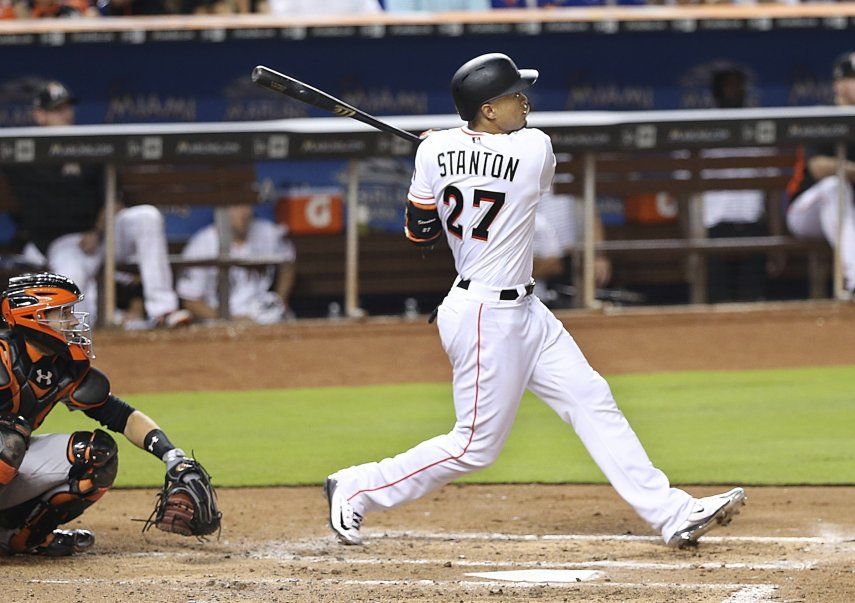 Stanton pega jonrón por 6to juego consecutivo