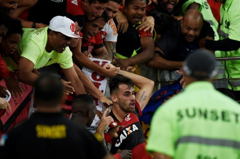 Flamengo vence 2-1 a Junior de Barranquilla en ida de semifinal de Sudamericana