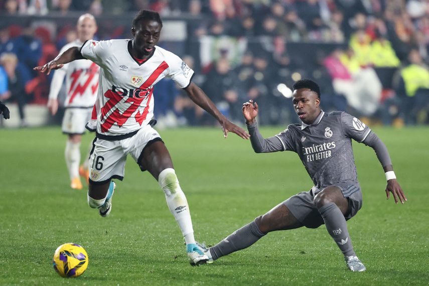 Real Madrid y Rayo Vallecano igualaron en un partidazo