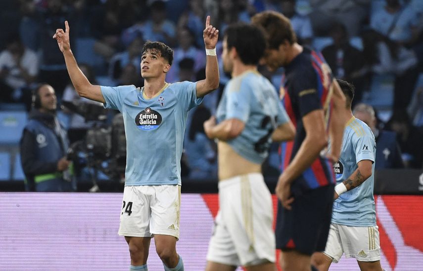 El Celta de Vigo derrota al FC Barcelona para permanecer en primera división