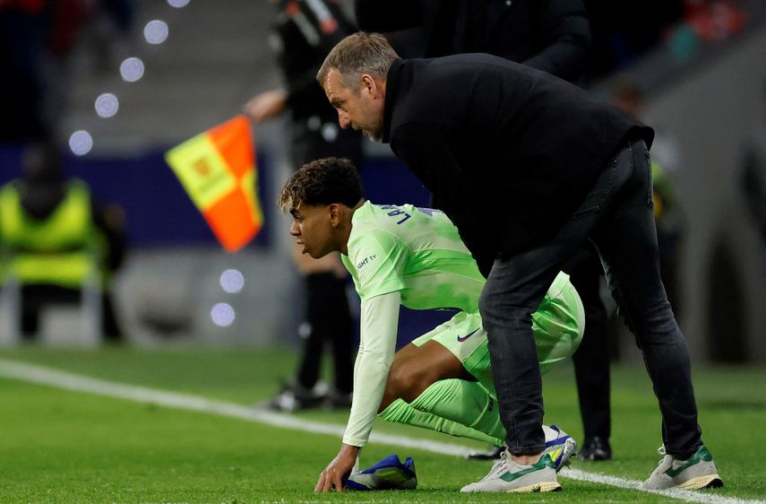 Hansi Flick sobre Lamine Yamal: Es una motivación no haber ganado el Balón de Oro