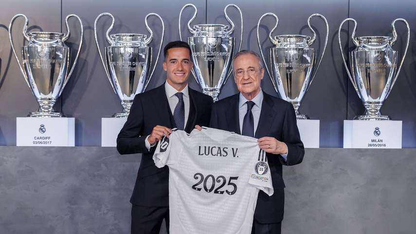 Real Madrid renueva a Lucas Vásquez por una campaña más