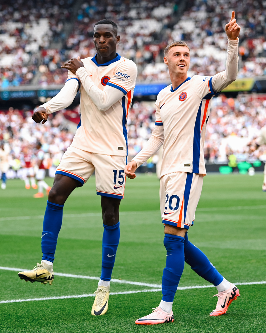 Nicolas Jackson y Palmer lideran triunfo del Chelsea frente al West Ham