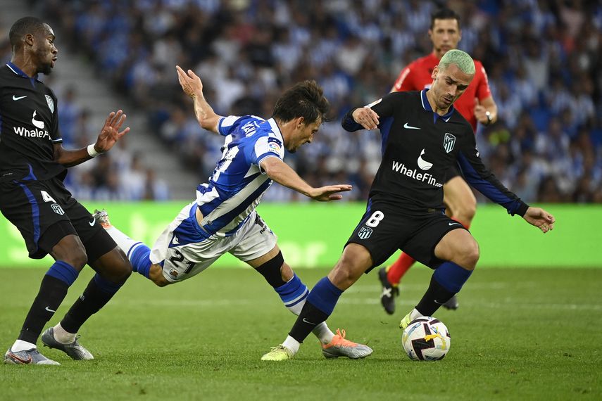 Atlético de Madrid igualó con la Real Sociedad en la fecha 4 de LaLiga