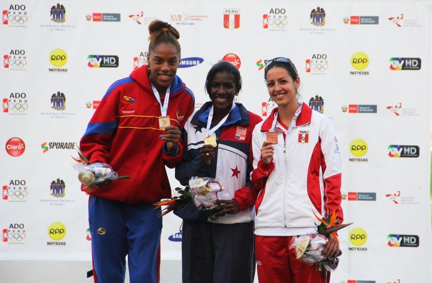 Panameña Kashani Ríos gana oro en salto alto de los Juegos Bolivarinanos