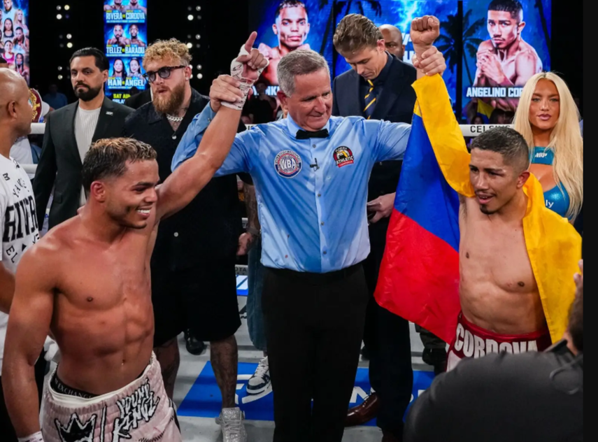 Puertorriqueño Yankiel Rivera y Angelino Córdova empataron en accidentada pelea titular