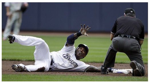 MLB: Cerveceros 3, Filis 2; Milwaukee rompe mala racha