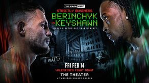 Denys Berinchyk vs Keyshawn Davis, choque titular en Día de San Valentín