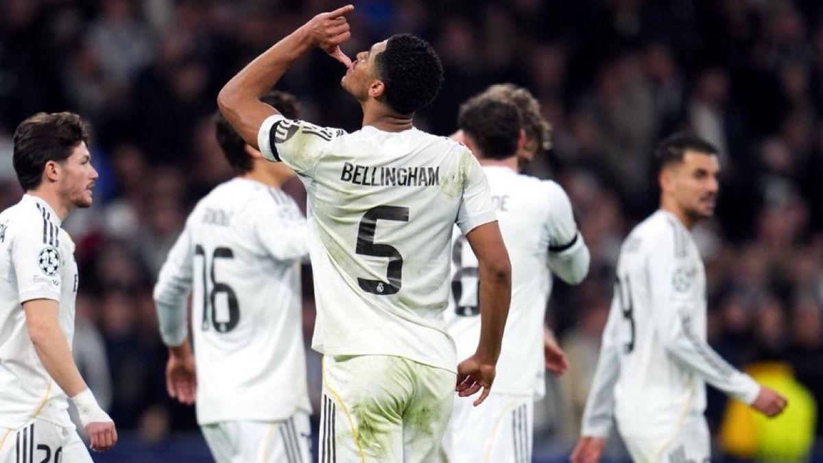 Jude Bellingham habla de su celebración en Champions League