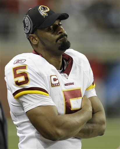 Redskins habrí­an advertido a McNabb que irí­a a la banca