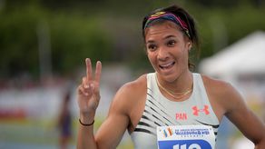Gianna Woodruff impone récord sudamericano en el Mundial de Atletismo 2022.&nbsp;