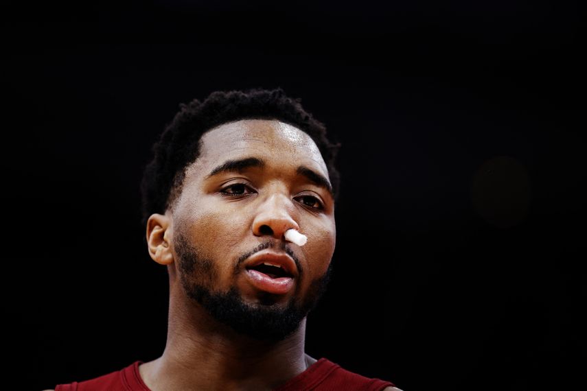 NBA: Donovan Mitchell sufre fractura nasal y es baja para Cavaliers