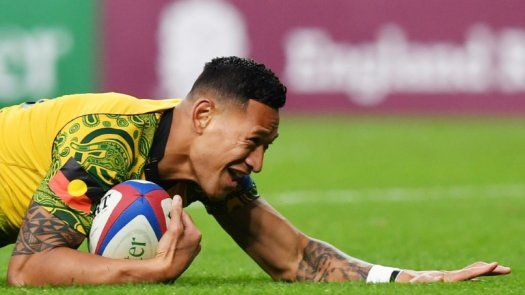 Federación australiana rescinde contrato de Folau por sus declaraciones homófobas