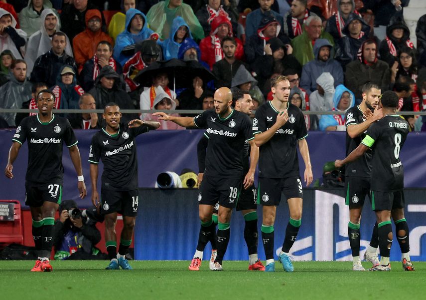 Champions League: El Feyenoord vence al Girona en la segunda jornada