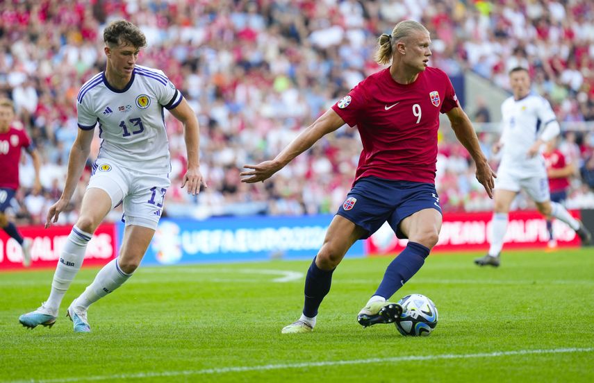 Clasificación Eurocopa 2024: Erling Haaland marca en derrota de Noruega Foto: AFP&nbsp;