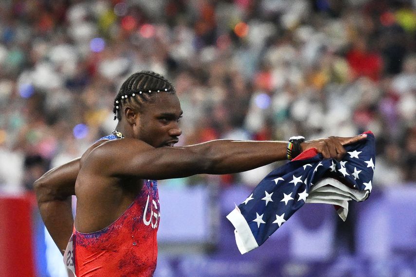 París 2024: Noah Lyles se coronó en los 100 metros