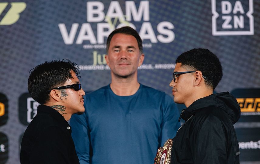Bam Jesse Rodríguez y su primer cara a cara ante el campeón peso gallo Antonio Vargas