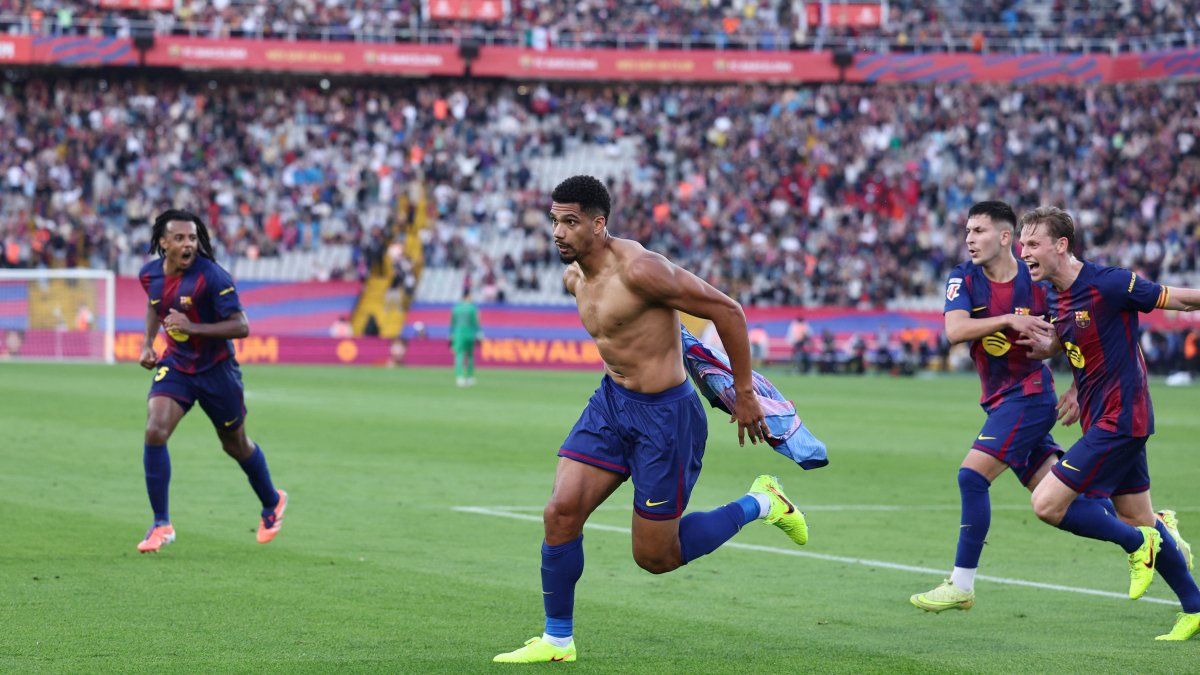 LaLiga: FC Barcelona gana In Extremis con gol de Ronald Araujo