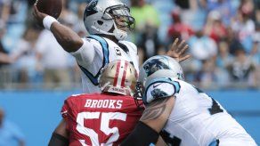 Cam Newton no jugará el lunes por los Panthers