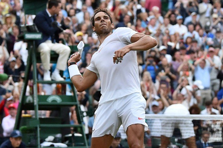 Nadal vence a Del Potro y disputará semifinal de Wimbledon con Djokovic