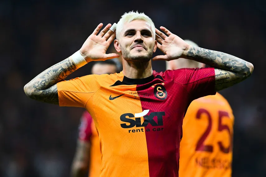 Mauro Icardi es recibido de gran manera en el Galatasaray