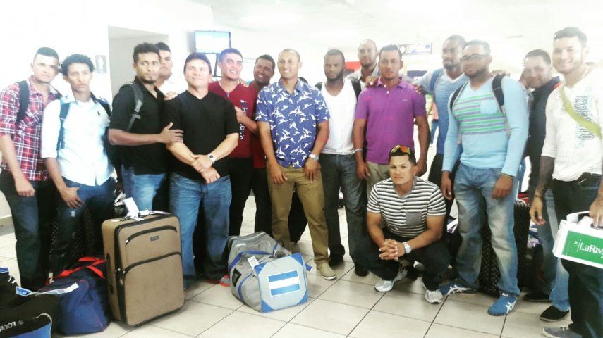 Llegan los Nicas para enfrentar a Panamá