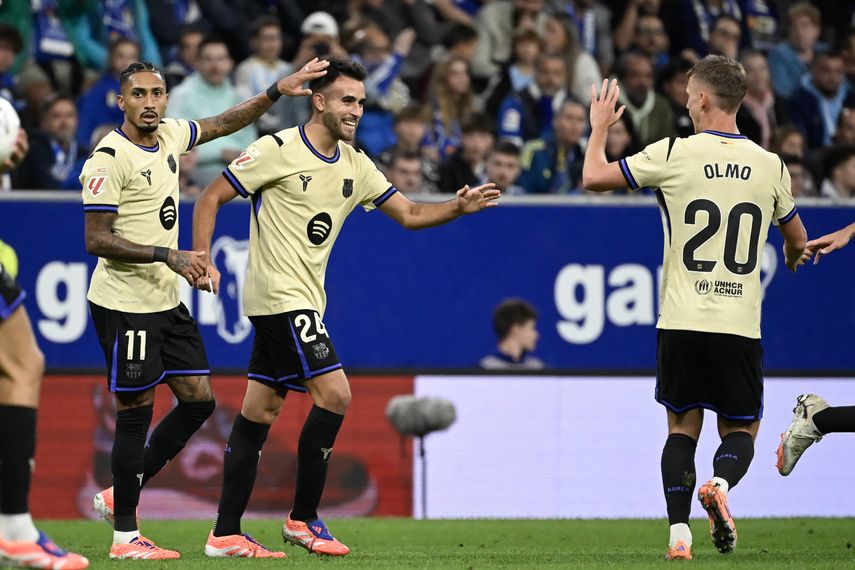 El FC Barcelona le remontó al Real Oviedo en la jornada 6