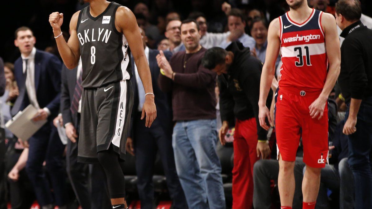 Nets aprovechan error y vencen a Wizards