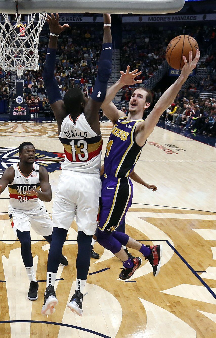 McGee, Caruso y Rondo impulsan a Lakers sobre Pelicans