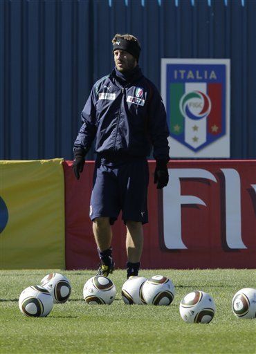 Mundial: Delantera italiana busca reconciliarse con el gol