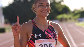 Gianna Woodruff ganó medalla de oro en el LIV Campeonato Sudamericano de Atletismo