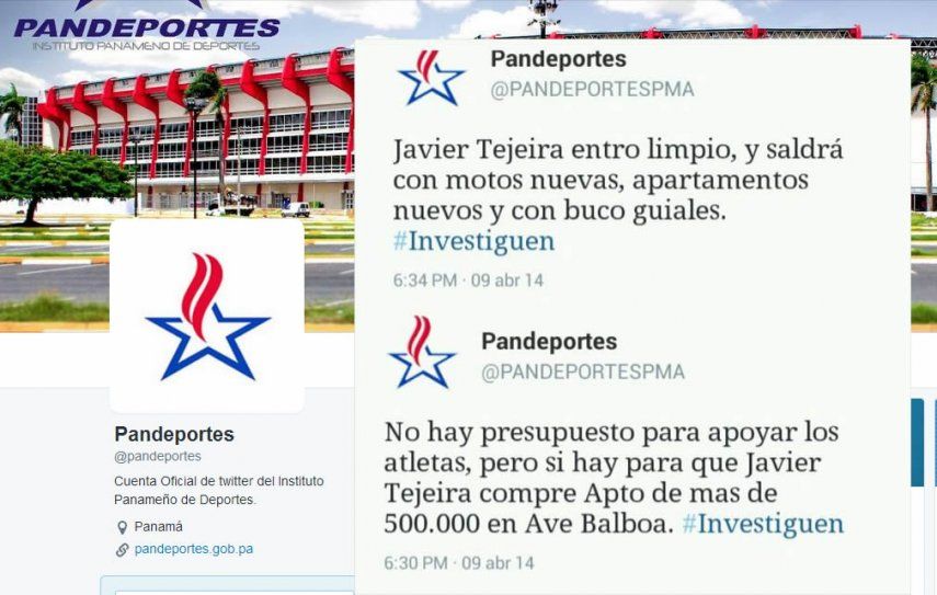 Crean nueva cuenta de Pandeportes en Twitter, luego de hackeo