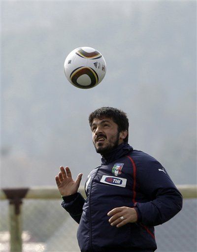 Mundial: Gattuso se retira de selección italiana tras torneo